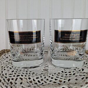 Chivas Regal Scotch Glasses Set of 2 Glasses